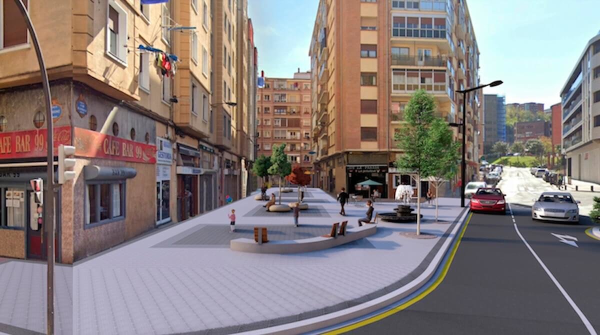 Proyecto reforma Calle León de Uruñuela